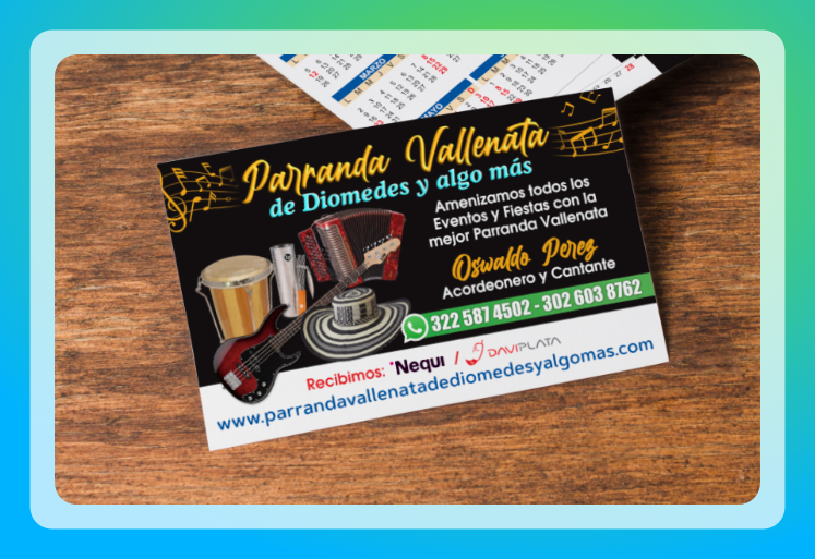 Imagen previa del proyecto rotulado de van